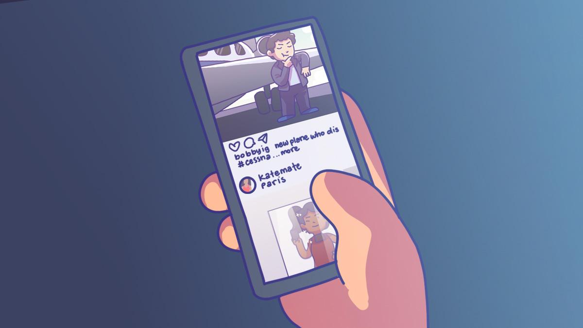 It's Common to See People "Living the Dream" On Your Social Media Feed