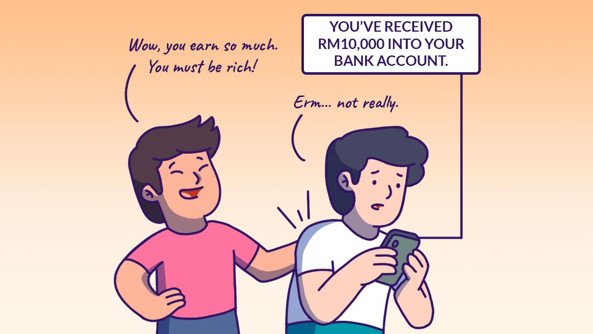 Having A Big Pay Cheque Doesn’t Mean You Have Huge Savings