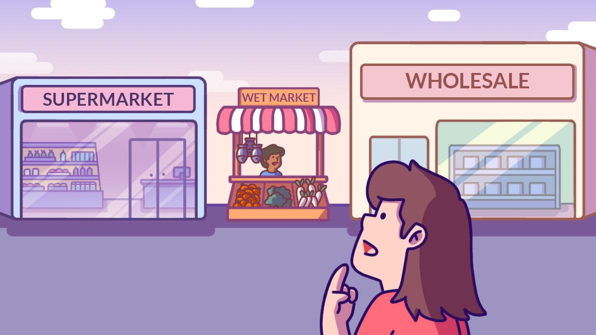 Are Things Really Cheaper At The Wet Market? I Went Shopping at a Wet Market, a Supermarket and a Wholesale Market to Find Out